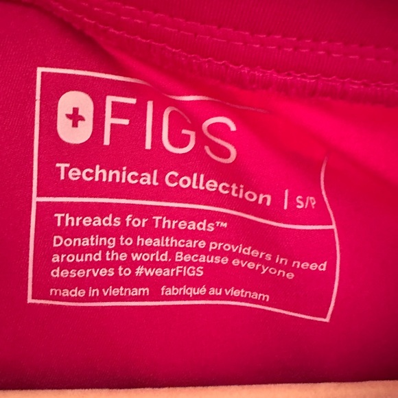 Figs Raspberry Sorbet Zamora Joggers SP - Picture 2 of 3